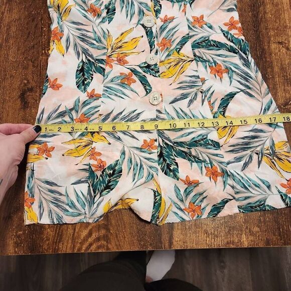 Love, Fire tropical floral romper - Picture 10 of 10